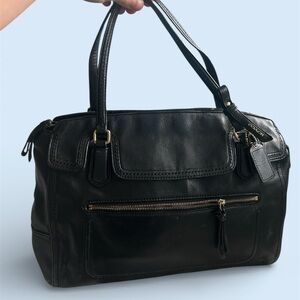 Vintage Coach Leather Handbag